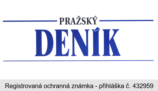 PRAŽSKÝ DENÍK