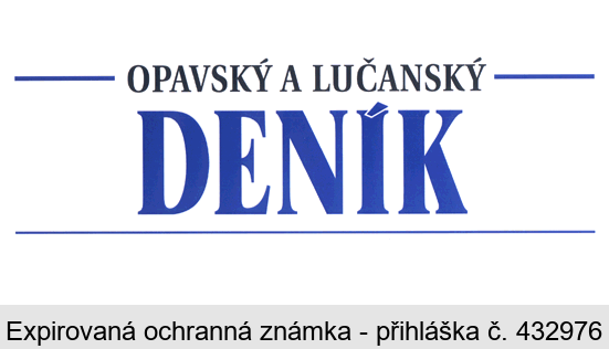 OPAVSKÝ A LUČANSKÝ DENÍK