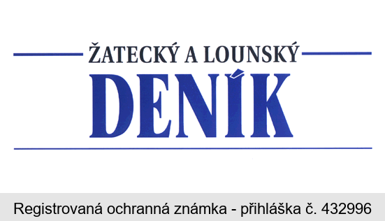 ŽATECKÝ A LOUNSKÝ DENÍK