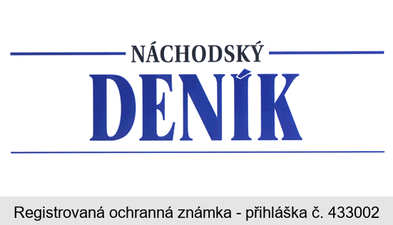 NÁCHODSKÝ DENÍK