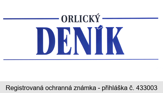 ORLICKÝ DENÍK