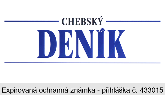 CHEBSKÝ DENÍK