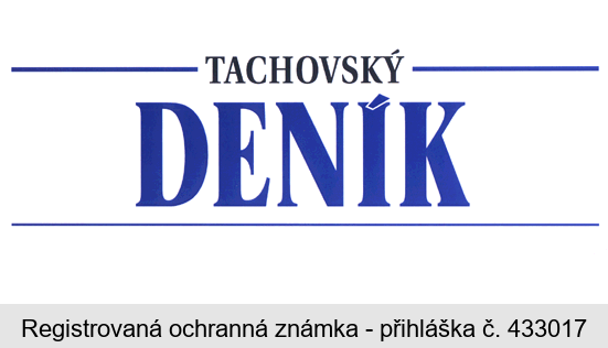 TACHOVSKÝ DENÍK