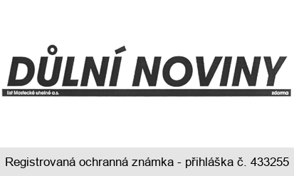 DŮLNÍ NOVINY list Mostecké uhelné a.s. zdarma