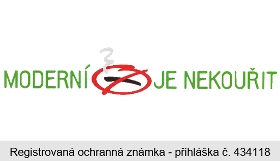 MODERNÍ JE NEKOUŘIT