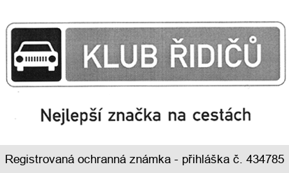 KLUB ŘIDIČŮ Nejlepší značka na cestách