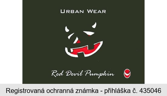 URBAN WEAR Red Devil Pumpkin