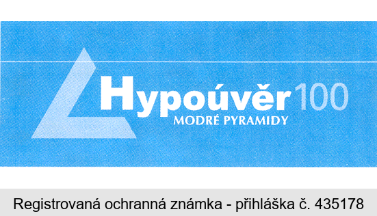 Hypoúvěr 100 MODRÉ  PYRAMIDY