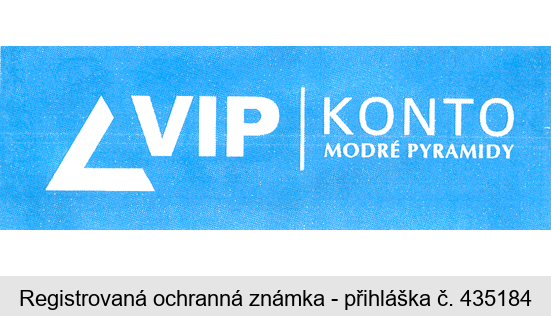 VIP KONTO MODRÉ PYRAMIDY