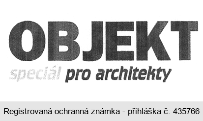 OBJEKT speciál pro architekty