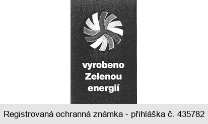 vyrobeno Zelenou energií