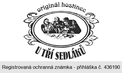 originál hostinec U TŘÍ SEDLÁKŮ
