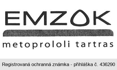EMZOK metoprololi tartras