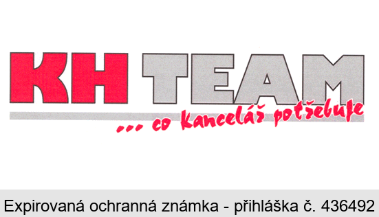 KH TEAM ... co kancelář potřebuje