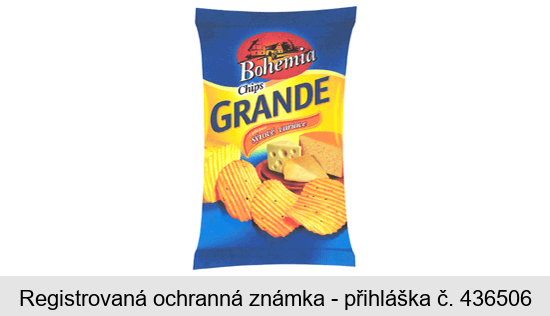 Bohemia Chips GRANDE s příchutí sýrové variace