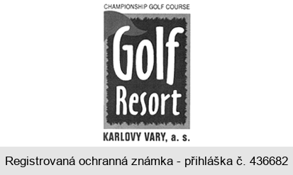 CHAMPIONSHIP GOLF COURSE Golf Resort KARLOVY VARY, a. s.