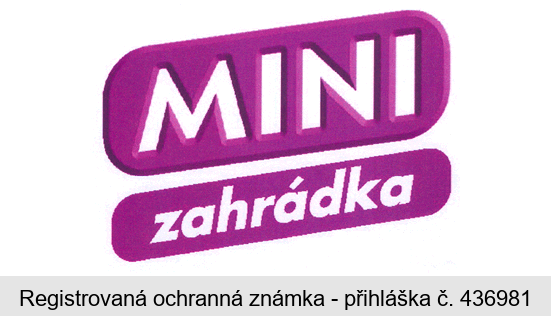 MINI zahrádka