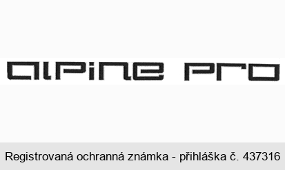 alpine pro