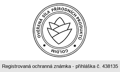 OVĚŘENÁ SÍLA PŘÍRODNÍCH PRODUKTŮ GOLDIM