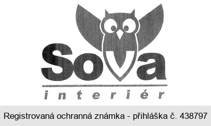 Sova interiér