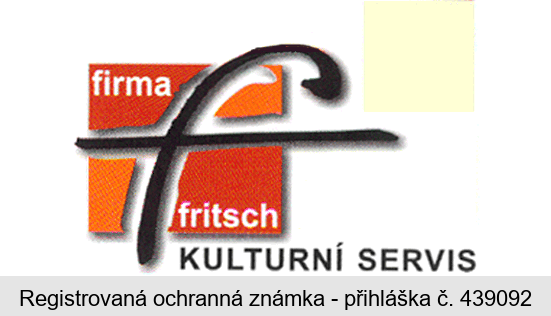 firma fritsch KULTURNÍ SERVIS