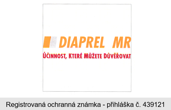 DIAPREL MR ÚČINNOST, KTERÉ MŮŽETE DŮVĚŘOVAT