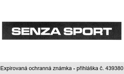 SENZA SPORT