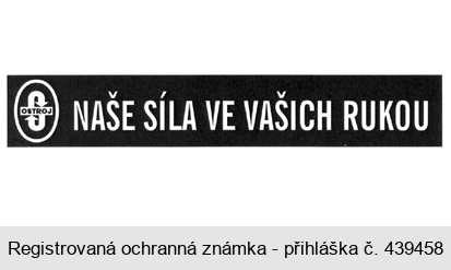 OSTROJ NAŠE SÍLA VE VAŠICH RUKOU