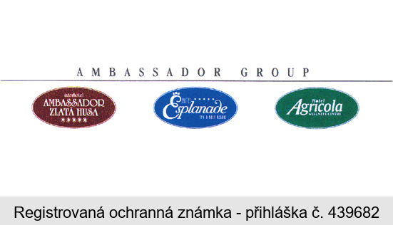 AMBASSADOR GROUP interhotel AMBASSADOR ZLATÁ HUSA  HOTEL Esplanade SPA & GOLF RESORT  Hotel Agricola WELLNES CENTRE