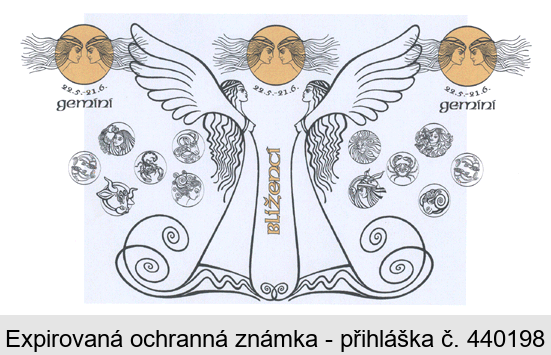 blíženci gemíní 22.5. - 21.6.