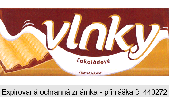 vlnky čokoládové