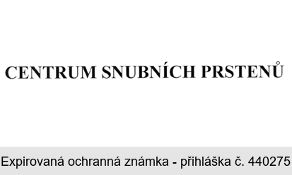 CENTRUM SNUBNÍCH PRSTENŮ