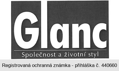 Glanc Společnost a životní styl