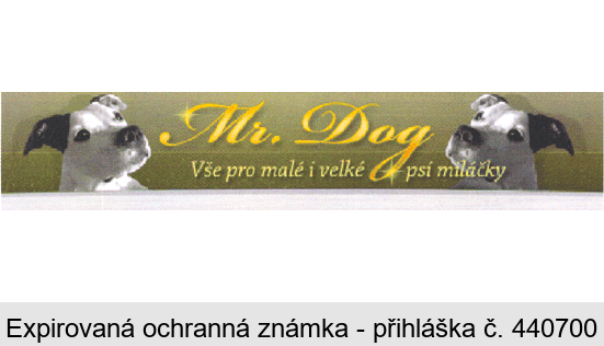 Mr. Dog Vše pro malé i velké psí miláčky