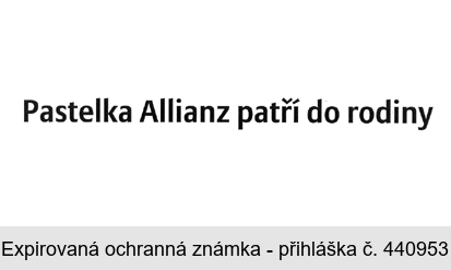 Pastelka Allianz patří do rodiny