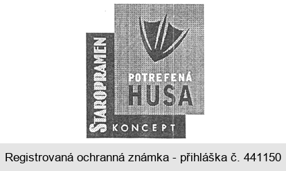 POTREFENÁ HUSA STAROPRAMEN KONCEPT