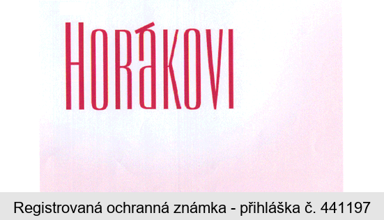 HORÁKOVI