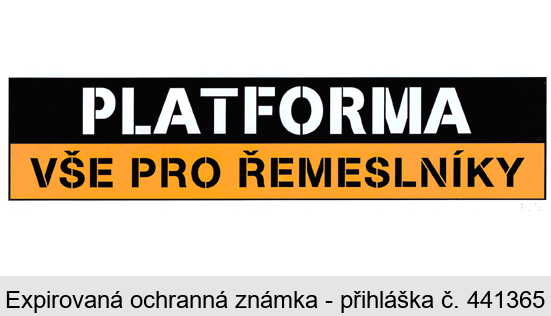 PLATFORMA VŠE PRO ŘEMESLNÍKY