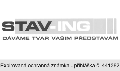 STAV-ING DÁVÁME TVAR VAŠIM PŘEDSTAVÁM