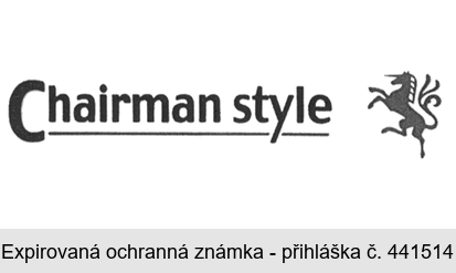 Chairman style