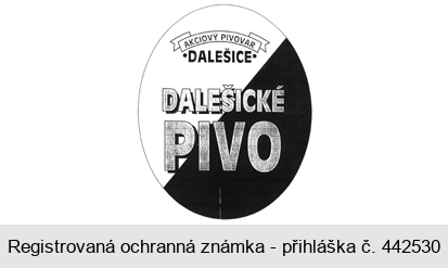 AKCIOVÝ PIVOVAR DALEŠICE DALEŠICKÉ PIVO