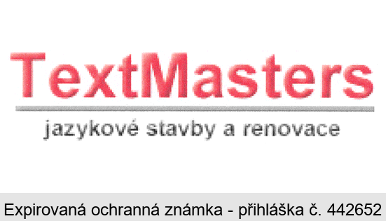 TextMasters jazykové stavby a renovace