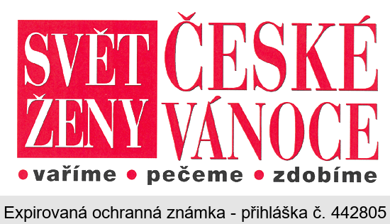 SVĚT ŽENY ČESKÉ VÁNOCE vaříme pečeme zdobíme