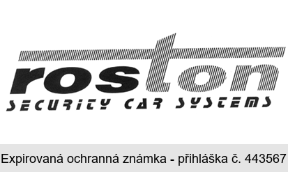 roston SECURITY CAR SYSTEMS