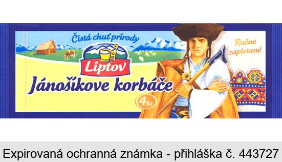 Čistá chuť prírody Liptov Jánošíkove korbáče Ručně zapletané