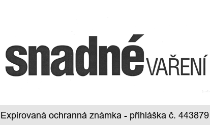 snadné VAŘENÍ