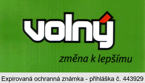 volný změna k lepšímu