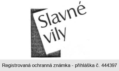 Slavné vily