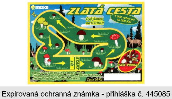 SAZKA ZLATÁ CESTA