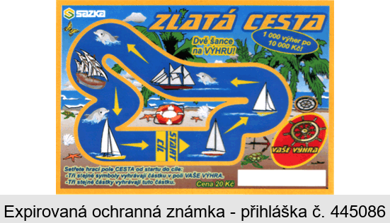SAZKA ZLATÁ CESTA